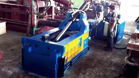 Heavy-Duty Steel Scrap Baling Machine with PLC Automatic Waste Metal Baler